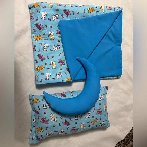 Hand crafted blanket set - Picture 6 of 13